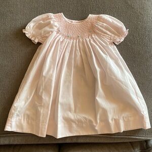 Light Pink Smocked Dress